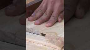 Incredible Carpentry Technique to Make a Box Without Using Nails! Just Wood #shorts