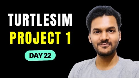 ROS2  Project : Turtlesim and Python | ros2 tutorial for beginners | robotics engineering