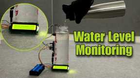 Water Level Monitoring System with Arduino & LCD Display – Easy Tutorial