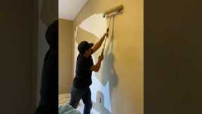 20sec to paint a wall with a 18in roller