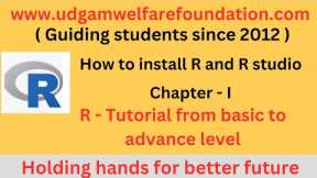 R Programming for Beginners, Introduction to R Programming, R Programming Tutorial, Learn R Program