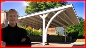 Build your own double carport - step-by-step instructions