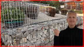 Extending the gabion wall: building a stable retaining wall on a slope step by step