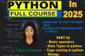 Python Full Course for Beginners |