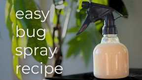 DIY Organic Bug Spray - How To Make My All-Natural Pest Prevention Spray (for plants) 🌱