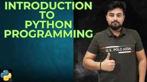 Introduction to Python Programming | Python for Beginners | No Coding Experience needed #lec1