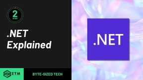 What is .NET? | .NET Explained in 2 Minutes For BEGINNERS.
