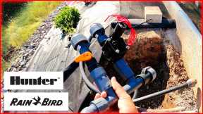 Secure gabion slope & install drip irrigation - Hunter & Rain Bird guide