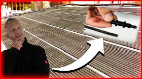 Repairing and replacing EPDM solar mats - Build your own efficient pool heater