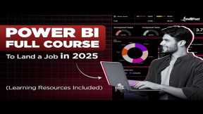 Power BI Course | Power BI Full Course For Beginners (With Learning Resources) | Intellipaat