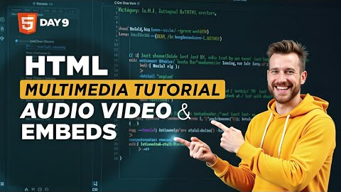 HTML Tutorial for Beginners | HTML Multimedia Tutorial (Day 09)