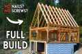 We Built A House with NO Nails and NO 