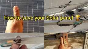 How to save your solar panel 🏆
