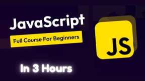 🎓 JavaScript Tutorial for Beginners | Full JavaScript Course (2025 Edition)