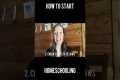 HOMESCHOOLING FOR BEGINNERS // You