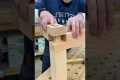 Combo joint - half lap wedged mortise 
