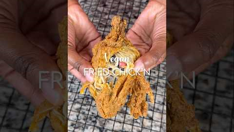 #VEGAN Southern Fried Chick’n. 🌱 #recipe #plantbased #food