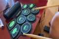 9 Pads Electronic Drum Set, Roll up