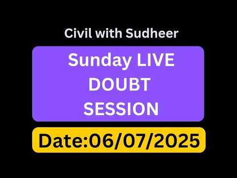 || Sunday Live Discussion || New Classes updates || Date 06/07/2025 ||