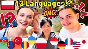 Speaking 13 LANGUAGES in Poland – Their Reactions Were INSANE! 🇵🇱