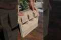 wooden joint without nails in