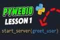 Lesson 1: Build a Web App with Python 