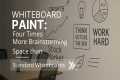 Whiteboard Paint: Four Times More