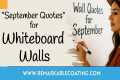 September Quotes to Inspire with