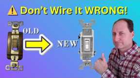 The RIGHT and WRONG Way to Wire a Light Switch 💡