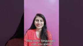 How many do you know or speak?..#language #learning #hindi #english #thailand #korea #spain #japan