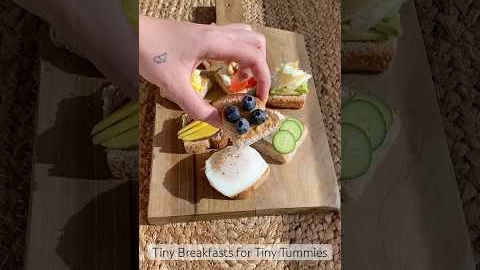 5 Easy Kid-approved Mini Breakfasts😋Full of nutrients😌 #breakfastforkids#kidsnutrition#quickrecipe