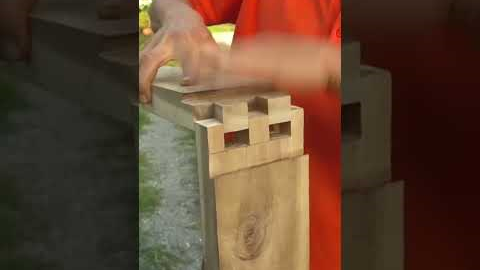 Amazing Hidden Fish Tails Locking Wood Joints Japanese Carpenter_s Technique Buildings Without Nails