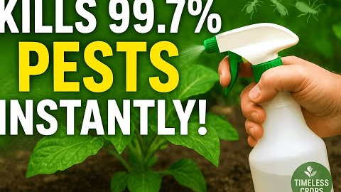 This Homemade Spray KILLS 99 7% of Garden Pests Instantly! Aphids, Ants, Whiteflies & Mealybugs GONE