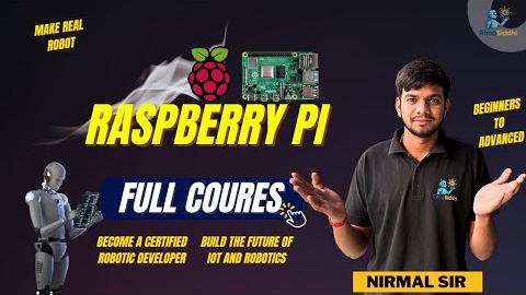 Raspberry Pi Introduction | Beginners to Advance Full Course | By Robosiddhi