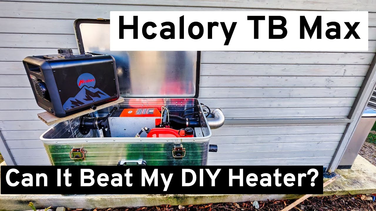 HCALORY TB MAX 8 kW put to the test Compact diesel heater with app and CO sensor!
