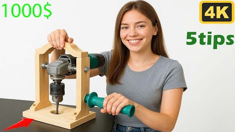 5 genius carpentry secrets of a 20-year-old girl that amazed the world!