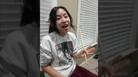 My First Drum Lesson and This is What Happened #Shorts