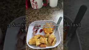 toddler breakfast ideas💕