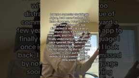 Studied in Japan without learning the language. Now, I’m finally understanding what I missed.