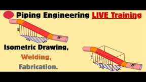 Live Pipe Fabrication Training | Measuring, Cutting & Welding Explained. Practical videos