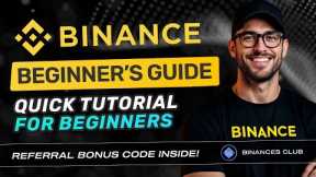 Binance Tutorial For Beginners | How to Use Binance Guide