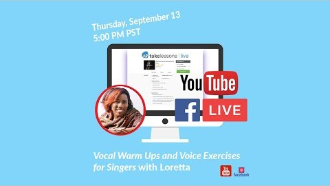 Live Singing Class: Vocal Warm Ups & Voice Exercises for Beginners