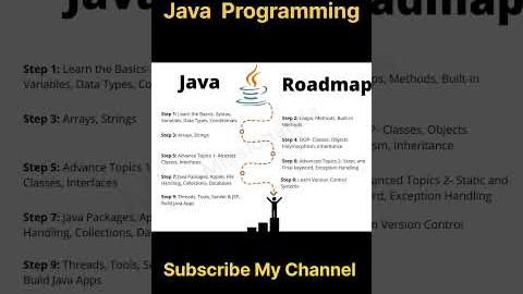 Java Roadmap for Beginners! 🐍 Learn Java Programming Step-by-Step