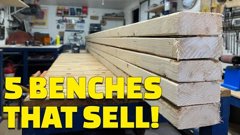 2x4 Benches That Pay For My Tools