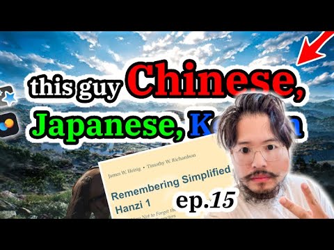 this guy learned chinese 🇨🇳 japanese 🇯🇵 korean 🇰🇷 in 15 days