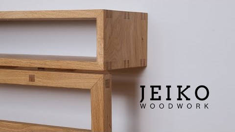 Making An Oak Entry Table With Hand Cut Dovetails