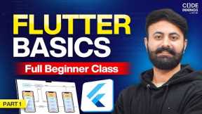Flutter Tutorial for Beginners – Part 1 | Full App Development Guide