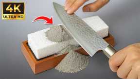Millions Don’t Know This Secret! Styrofoam and Cement Sharpen Knives Better Than Whetstones!