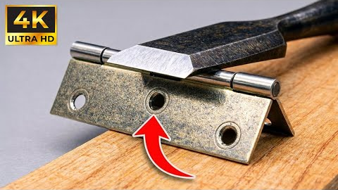 The Sharpest Chisel In The World! How to Sharpen a Chisel to Razor Sharpness Like a Pro Carpenter