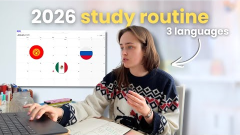 How Much I Realistically Study in a Week - 3 Languages at Once